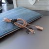 aiino MFI Lightning USB Cable 1 Metre Rose Gold