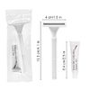 Disposable Razors in Bulk, Bulk Razors with Knife Cap, Individually Packaged Disposable Razors Bulk with Shaving Cream for Hotels, Shelters, Homeless, Nursing Homes, Charities, White (30)