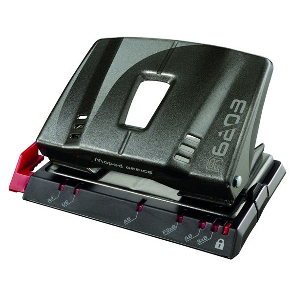 Maped Office Advanced Grey Metal Two Hole Punch (20 sheets)