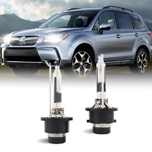 Tivora D2R Xenon HID Headlight Bulbs 6000K Cool White 35W Compatible with Subaru Impreza XV Crosstrek Forester, D2R C1 Replacement Headlamps Projector Lights, Pack of 2