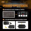 Auxbeam 8 Gang Switch Panel On-Off Circuit Control Relay System Box For Toyota