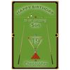Personalised Snooker Theme Birthday Card - Stunning !