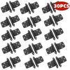 30Pcs Self Closing Cabinet Hinges Overlay for Kitchen Cabinet Door Matte Black