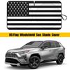 For Toyota RAV4 Accessory US Flag Car Windshield Sun Shade Foldable Cover Visor