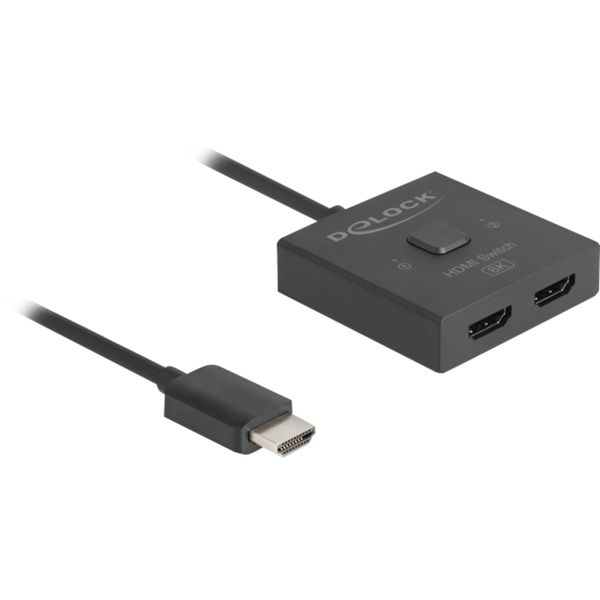DeLOCK HDMI Switch HDMI Switch 2 > 1 bidirektional 8K