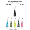 Pre Bent  Needle Tips for Flow Sealant Etch Liner 1000 Pcs