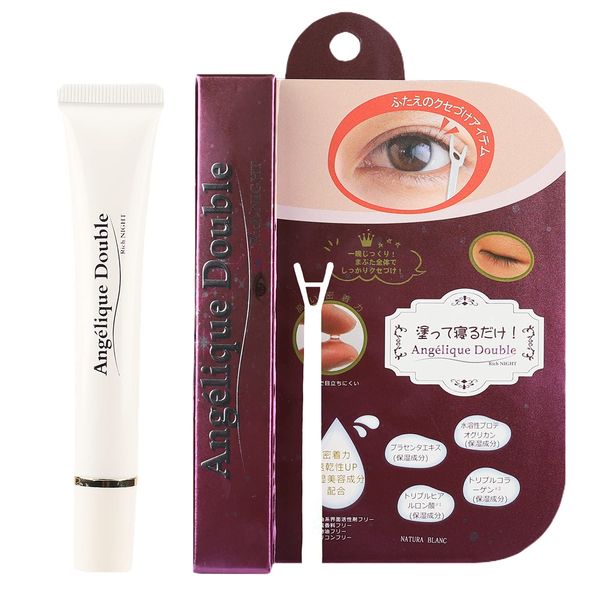 Angelique Double Rich Double Rich Double Eyelids, Double Eyelids, For Night, Eye Makeup, Highly Moisturizing, Firm and Tight, Increased Adhesion