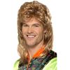 Smiffys New Kids Proleten Wig Asi Prolet Vokuhila Asian Hairstyle, brown