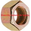 (1) 3/8-24 Grade 8 Left Hand / Reverse Thread Nut 3/8x24 Nut Fine Thread