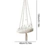 Macrame Cat Hammock Boho Style Hanging Swing Bed Pet Cat Sleeping Bed