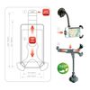 Sumex Carhld1 Support for Smart Phones and Mobiles with Window Mount Adjustable