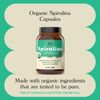 Organic Spirulina - 100 Capsules