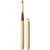BISYODO Long Series Lip Brush with Cap - Flat Type, Brown