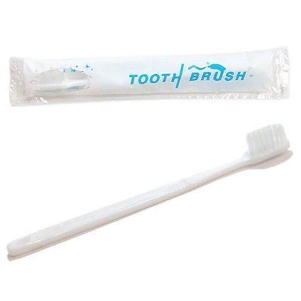 50 x Disposable Powdered Toothbrushes