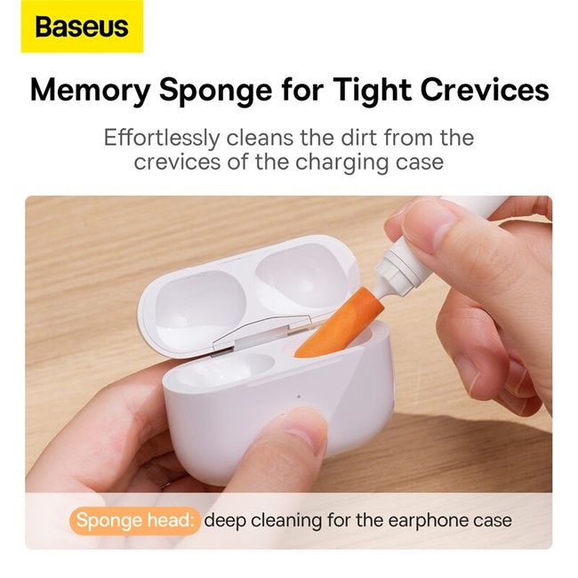 Baseus Cleaning Brush Earphones Cleaning Tool Cleaner Kit Airpods Earbuds  Case