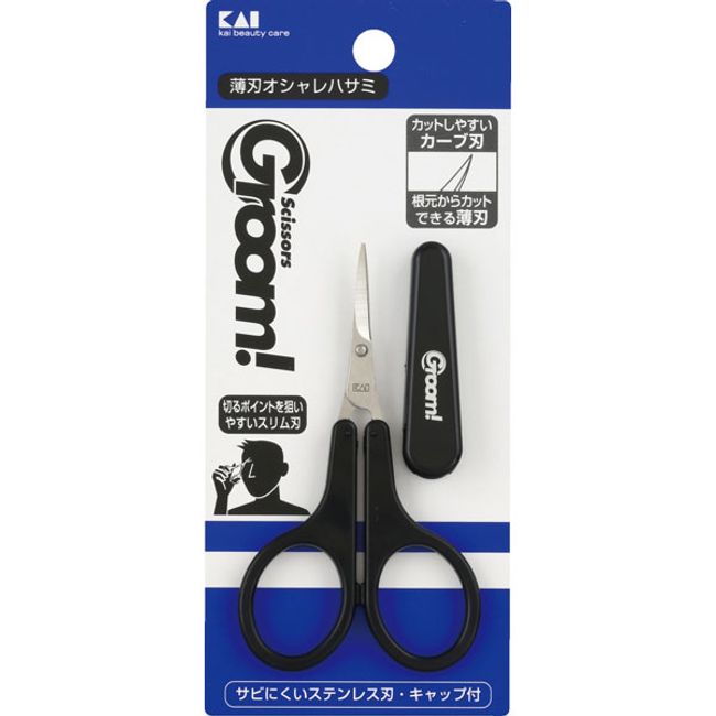 ▼Free shipping only while in stock Kaiji GroomHC1114 Thin blade fashionable scissors JAN:4901601274301 Sagawa