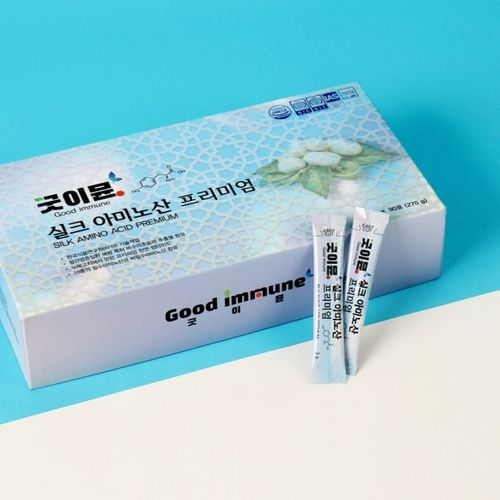 Good Immune Silk Amino Acid 100% High Protein Natural Peptide, 90g, 3 Packs