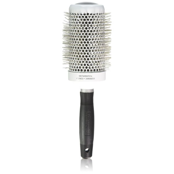 Elegant Brushes Superlite X5 Ceramic Round Brush, White, 3 Inch