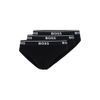 BOSS Herren 3er-Pack Klassische Stretch-Slips mit normaler Passform Slip, Schwarz, Large