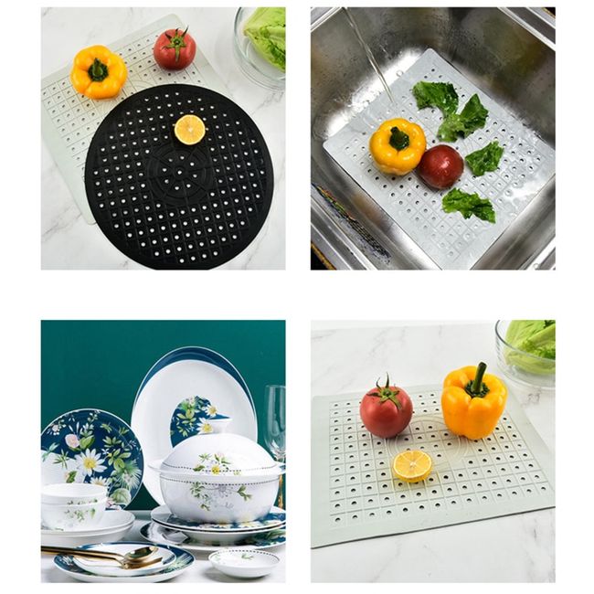 Quick Drying Sink Pad Sink Protector Dishes Heat Insulation