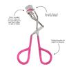 Tweezerman Neon Great Grip Eyelash Curler, Pink