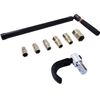 Young Wolf 9-17mm Wrench Socket Plumber Back Nut Tap with Hook Bathroom Faucet Set