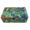 Vincent Van Gogh Glass Jewelry Keepsake Box (Iris)