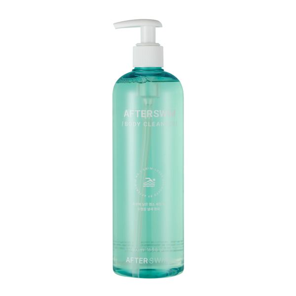 AFTERSWIM Swim Body Cleanser 500ml | Pool Body Cleanser, Chlorine Shampoo, Pool Chlorine, Korean Cosmetics, Korean Cosmetics