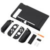 PlayVital Upgraded Dockable Case Grip Cover for Nintendo Switch, Ergonomic Protective Case for Nintendo Switch, Separable Protector Hard Shell for Joycon - Black