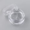 25 Pcs Empty Plastic Cosmetic Jars, 5ml Sample Pots Bottles with Clear Lids