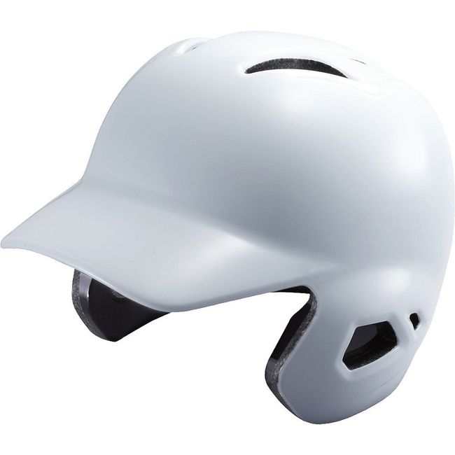 asics BPB46S Baseball Soft Batting Helmet White M