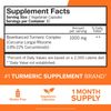 Qunol Extra Strength Turmeric Curcumin 1000mg 60 Count High Absorption Supple...