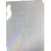 Self Adhesive Linear Transparent Holographic Vinyl Overlay Sheets Stickers (1)