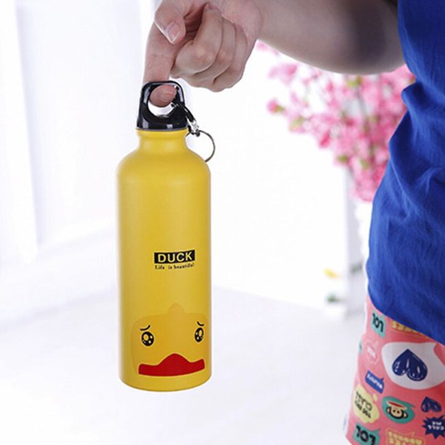 500ml Thermos Bottle for Kids Children Portable Cute Cartoon