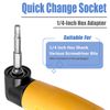 Mesee 90° Degree Right Angle Attachment 1/4 Inch Shank Right Angle Drill Driver Screwdriver Extension Holder Adapter