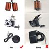 Complete Tattoo Gun Starter Kit 4 Machine 40 Inks Needles Grip Power Supply Tips