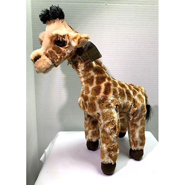 NWT Aurora Babies Realistic Giraffe 12" Stuffed Animal Plush Toy 2017