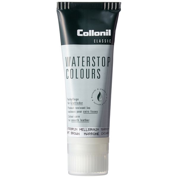 Colonil Waterproof Complementary Color Cream, 2.5 fl oz (75 ml), Provides Nourishment and Shine to Leather, Waterproof Effect, Softens Leather Products, Uses Almond Oil, Shoes, Bags, Accessories,