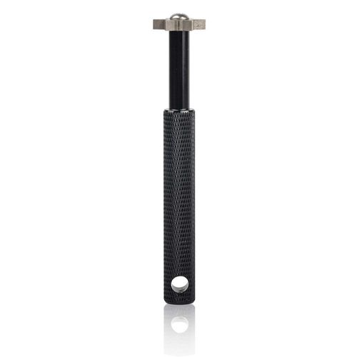 HIFROM Groove Sharpener with 6 Heads - Golf Club Groove Sharpener Re-Grooving Tool and Cleaner Replacement for All Irons Pitching Sand Lob Gap and Approach Wedges and Utility Clubs (Black)