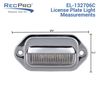 LONG HAUL LED License Plate Lights | Chrome | Interior Step Light (5 Pack)