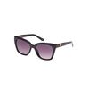 GUESS Gu7878 Sunglasses, Shiny Black, 53 cm