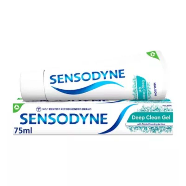 Sensodyne Sensitive Toothpaste Daily Care Deep Clean Gel 75ml