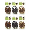 Scunci No-slip Grip Large Octopus Clip, 6-Count