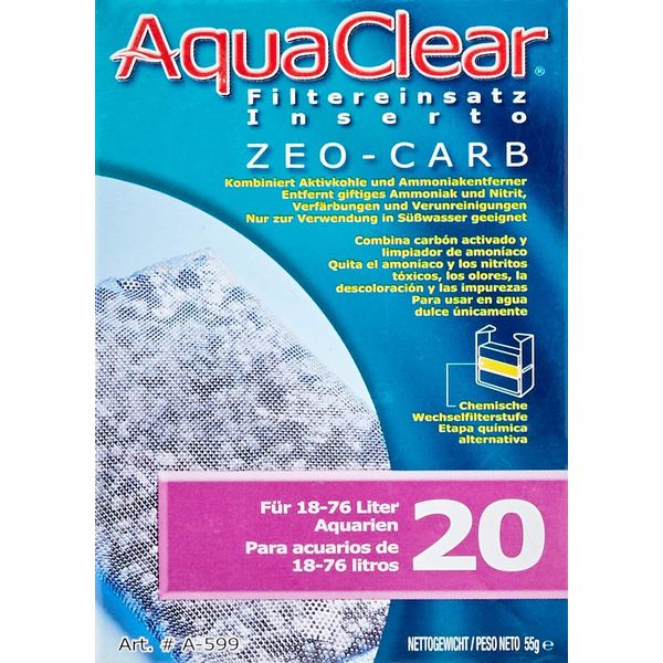 Hagen Aquaclear 20 / Mini Zeo-Carb Insert