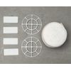 Laundry Net Underwear 2022 Newest Style with Mini Laundry Board (White)
