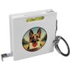 Azeeda 'German Shepherd Love Note' Keyring Tape Measure/Spirit Level Tool (KM00042757)