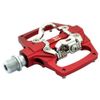 KCNC KPED09 Lightweight MTB Clipless Platform Pedals, Red, KPED09-CR-R, SK2119