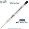 Imprinted Schmidt easyFLOW9000 Ballpoint Refill- Black Ink, Medium Tip 1.0mm - Pack of 2