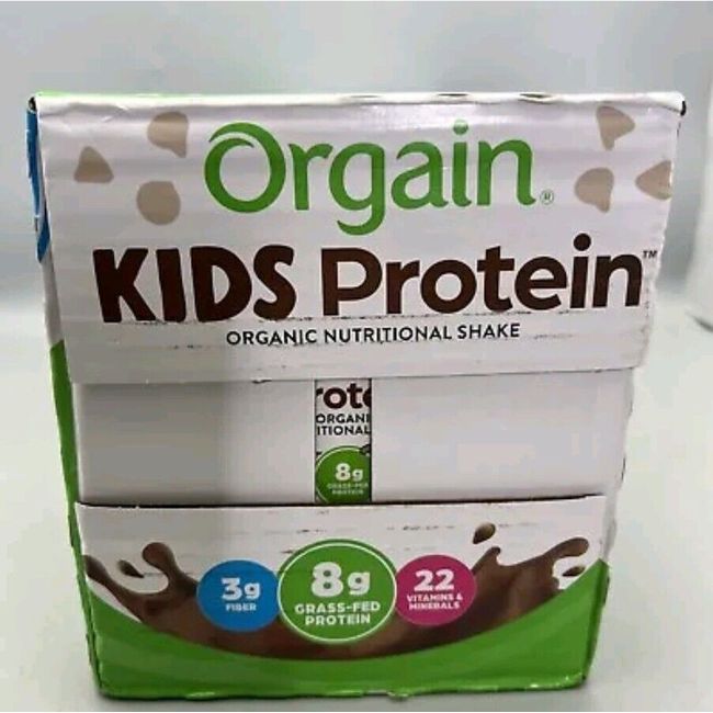 Orgain Organic Kids Nutritional Shake, Chocolate, 18 ct.