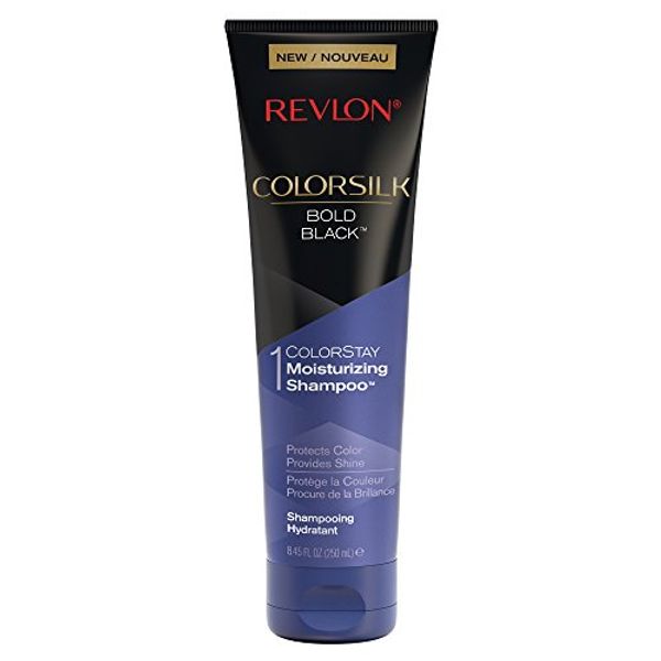 Revlon Colorsilk Care Shampoo, Black, 8.45 Fluid Ounce